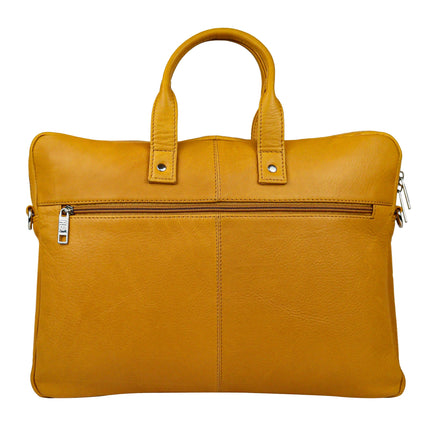 Men's Premium Full-Grain Leather Laptop Briefcase - Fits Up to 15.6" Laptops-xpressionsstyle