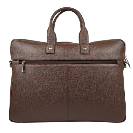 Men's Premium Full-Grain Leather Laptop Briefcase - Fits Up to 15.6" Laptops-xpressionsstyle