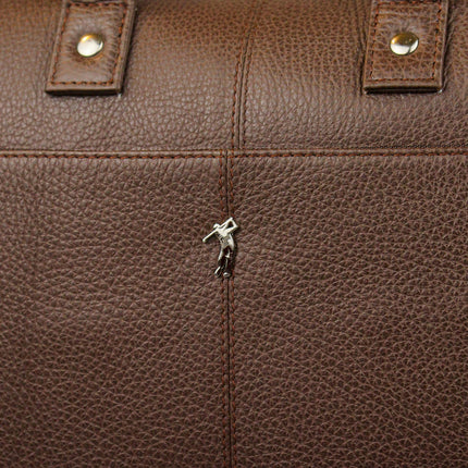 Men's Premium Full-Grain Leather Laptop Briefcase - Fits Up to 15.6" Laptops-xpressionsstyle