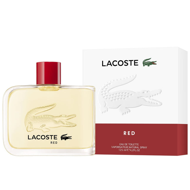 Lacoste Red Perfume For Men EDT 125ml-Impulse Warehouse UAE