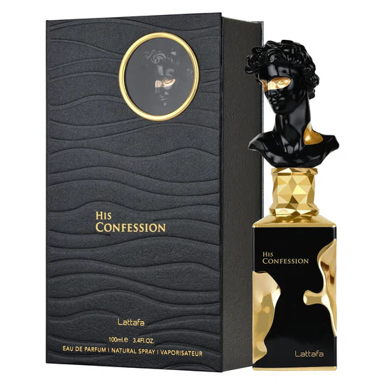 His Confession By Lattafa for Men EDP 100ml-Impulse Warehouse UAE