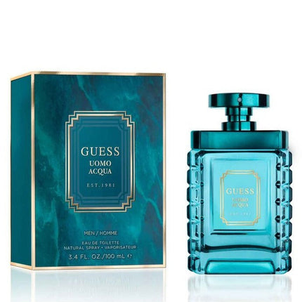 Guess New Uomo Acqua Cologne Spray for Men EDT 100ml-xpressionsstyle