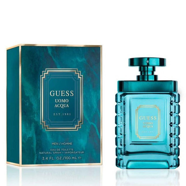 Guess New Uomo Acqua Cologne Spray for Men EDT 100ml-xpressionsstyle