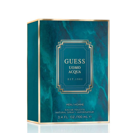 Guess New Uomo Acqua Cologne Spray for Men EDT 100ml-xpressionsstyle