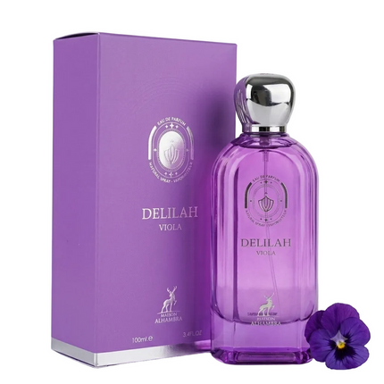 Delilah Viola Eau de Parfum for Women 100ml + Ameerat Al Arab Prive Rose Perfume for Women EDP 100ml