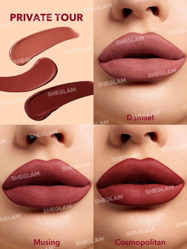 Sheglam Matte Allure Mini Liquid Lipstick Set-Impulse Warehouse UAE
