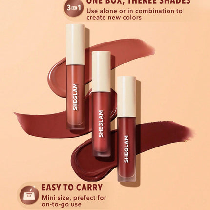 Sheglam Matte Allure Mini Liquid Lipstick Set-xpressionsstyle