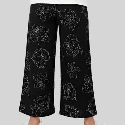 Girl's All Over Printed Palazzo Pants – image 2