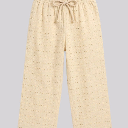 Girl's Embroidered Pant