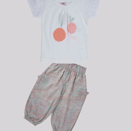 Baby Girl's Top & Harem Pant Set – image 3