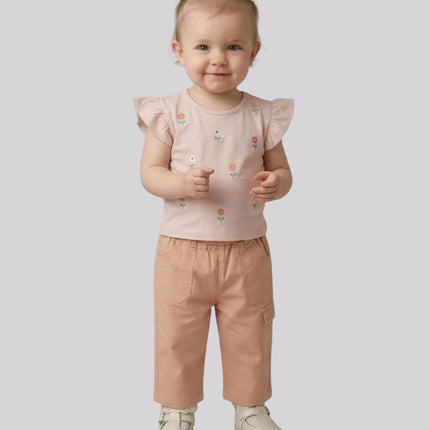Baby Girl's Top & Pant Set