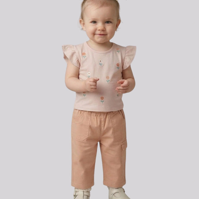 Baby Girl's Top & Pant Set