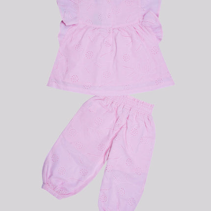 Baby Girl's Top & Harem Pant Set – image 2