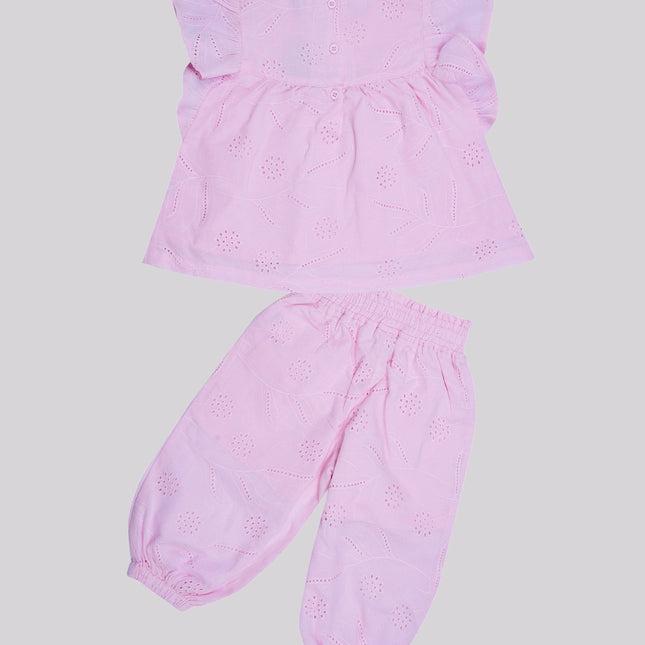 Baby Girl's Top & Harem Pant Set – image 2