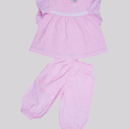 Baby Girl's Top & Harem Pant Set – image 3