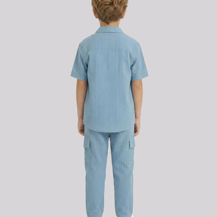 Boy's T-Shirt, Jacket & Pant Set – image 2