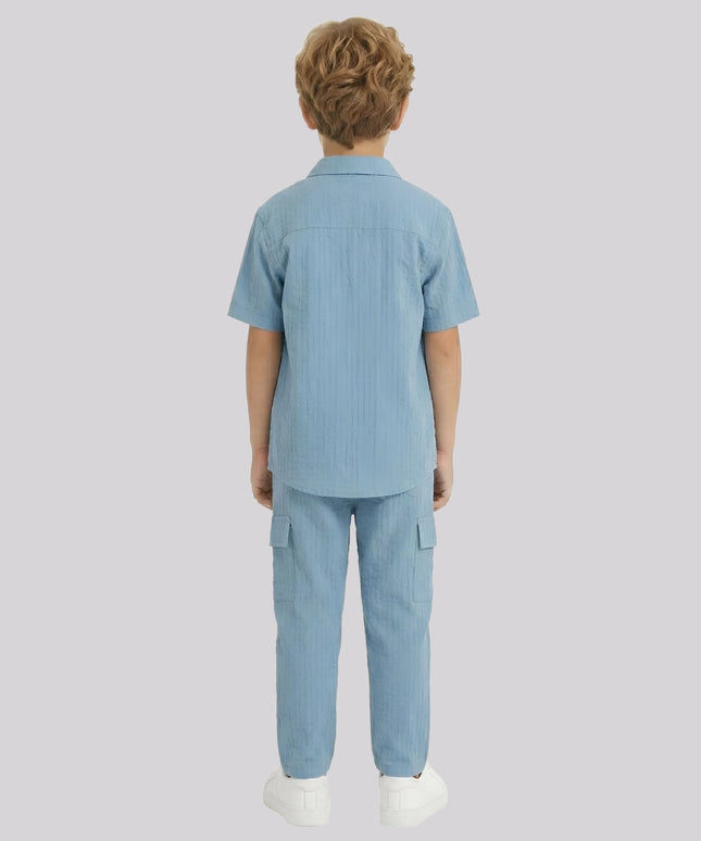 Boy's T-Shirt, Jacket & Pant Set – image 2