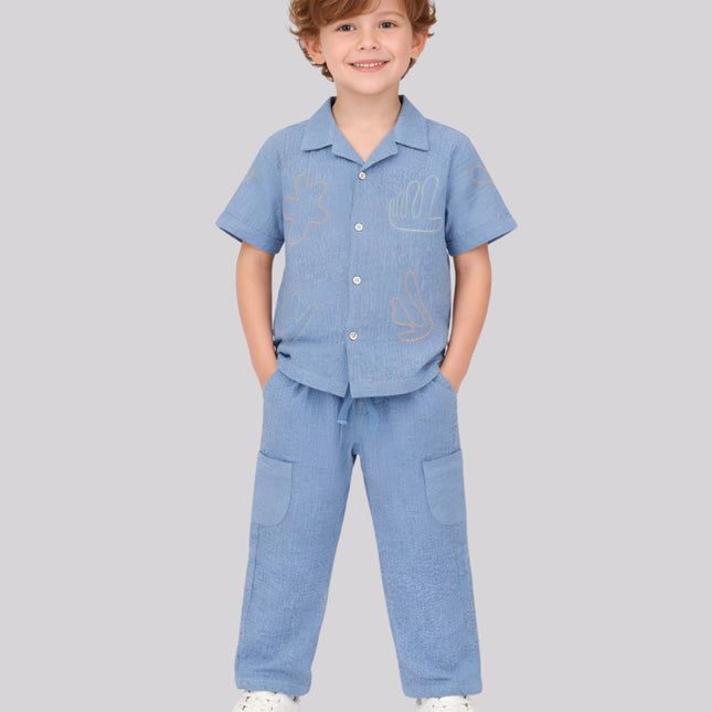 Boy's Shirt & Pant Set