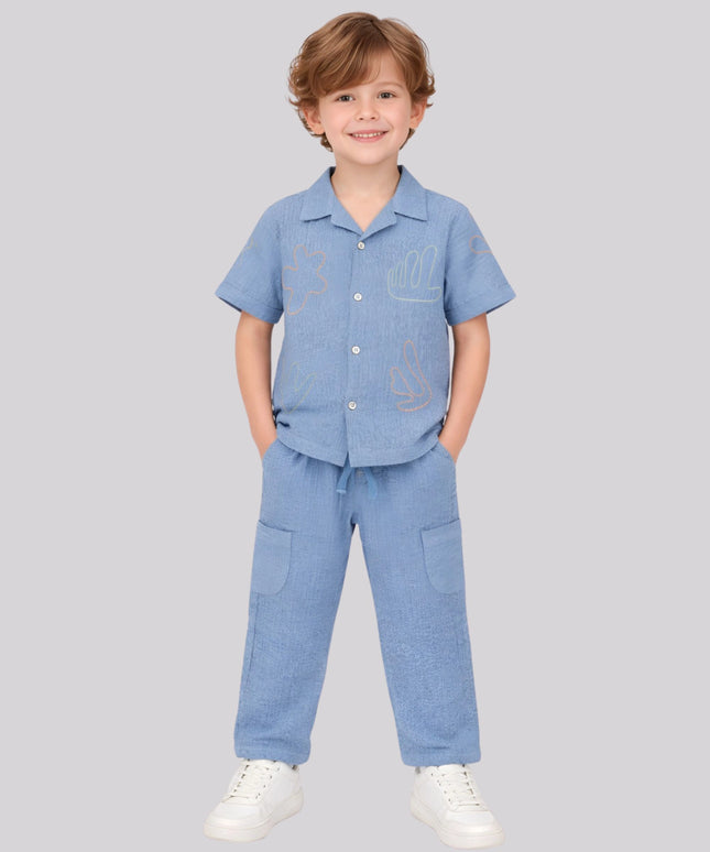 Boy's Shirt & Pant Set