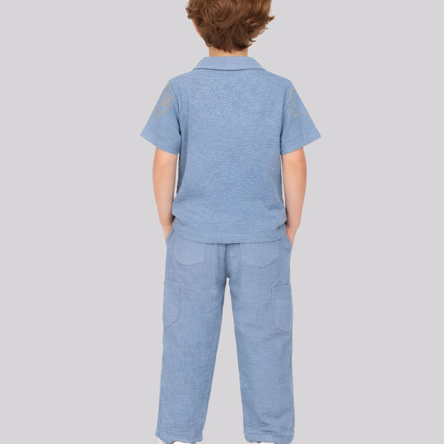 Boy's Shirt & Pant Set – image 2