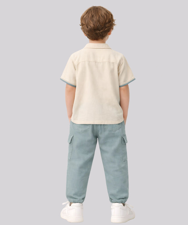 Boy's T-Shirt, Jacket & Pant Set – image 2