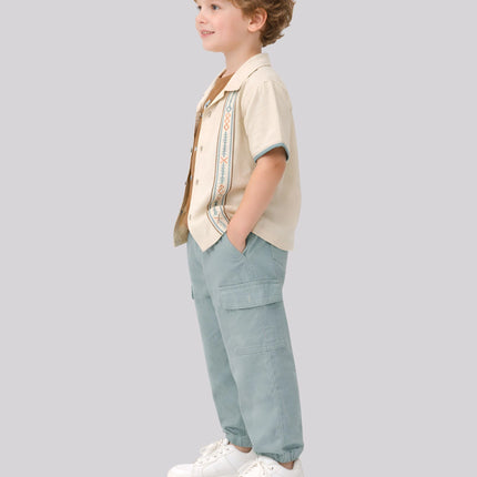 Boy's T-Shirt, Jacket & Pant Set – image 3