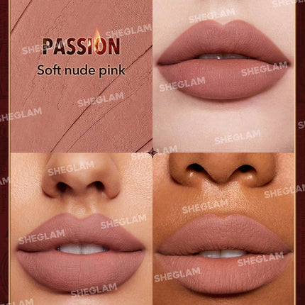 Sheglam Dynamatte Boom Long-Lasting Matte Lipstick (Ember Rose Ver.)-xpressionsstyle