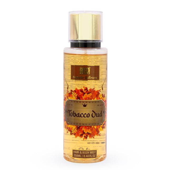 Roberto Ballmore Hair & Body Mist Tobacco Oud 250Ml-Impulse Warehouse UAE