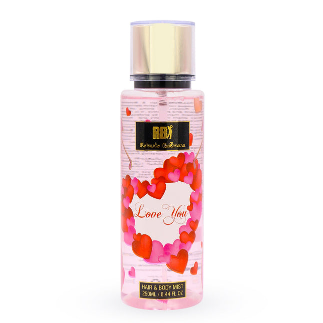 Roberto Ballmore Hair & Body Mist - Love You 250Ml-Impulse Warehouse UAE