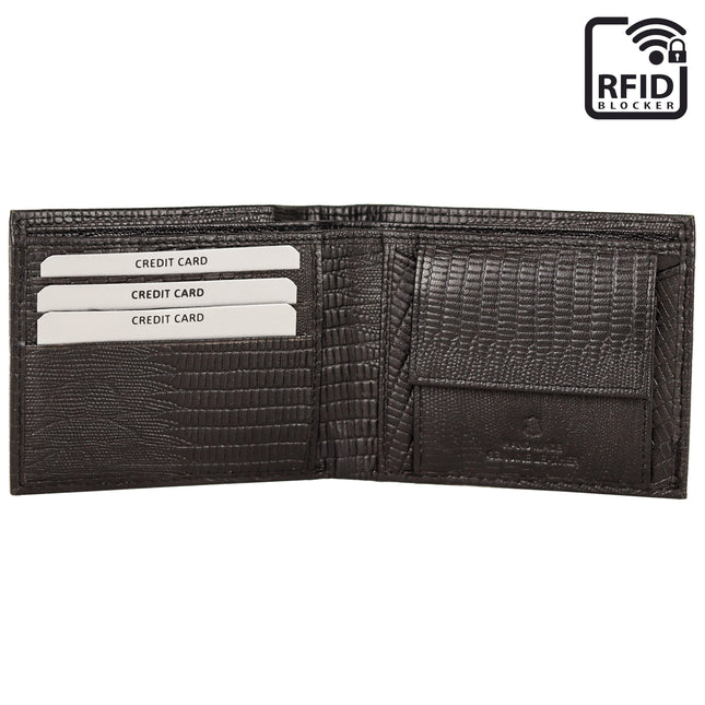 Roberto Ballmore Men's RFID Blocking, Hand-Crafted Leather Wallet-Impulse Warehouse UAE