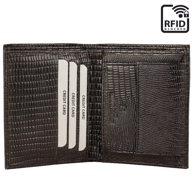 Roberto Ballmore Men's RFID Blocking, Hand-Crafted Leather Wallet-Impulse Warehouse UAE