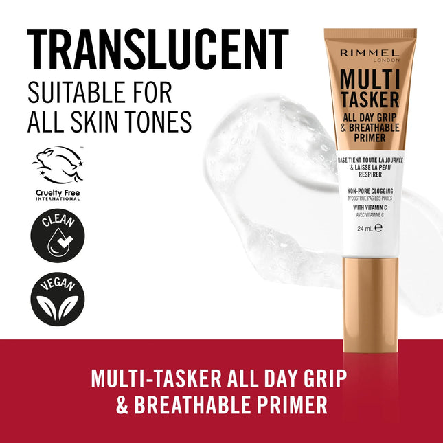 Rimmel Multi-Tasker All Day Grip & Breathable Primer 24ml-xpressionsstyle