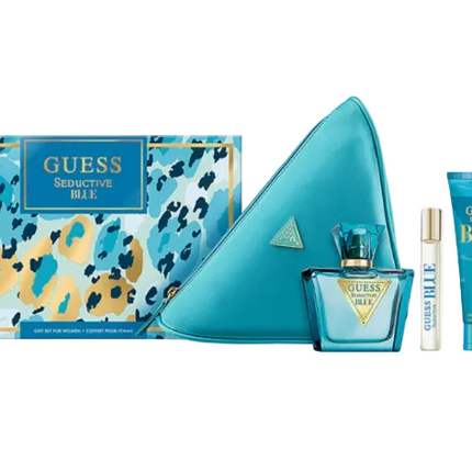 Guess Seductive Blue Woman Gift Set