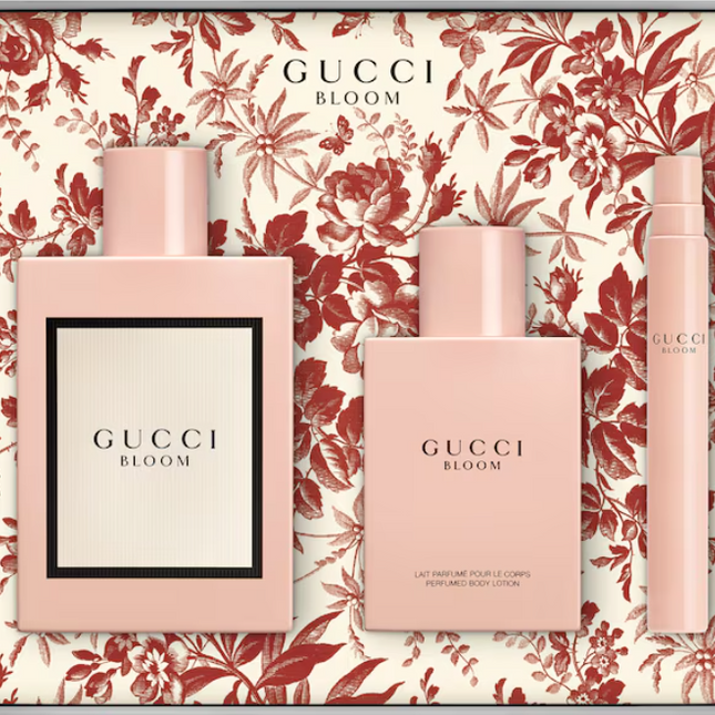 Gucci Bloom for Women EDP 100ml + EDP 10ml + BL 100ml Gift Set-xpressionsstyle