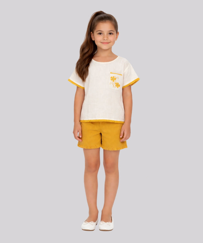 Girl's Casual Denim Shorts