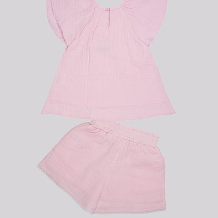 Baby Girl's Top & Shorts Set – image 3