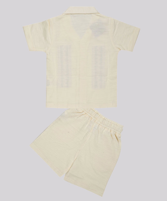 Baby Boy's Casual Shirt & Short Set – image 2