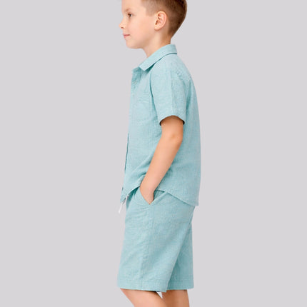 Boy's T-Shirt, Jacket & Short Set – image 3