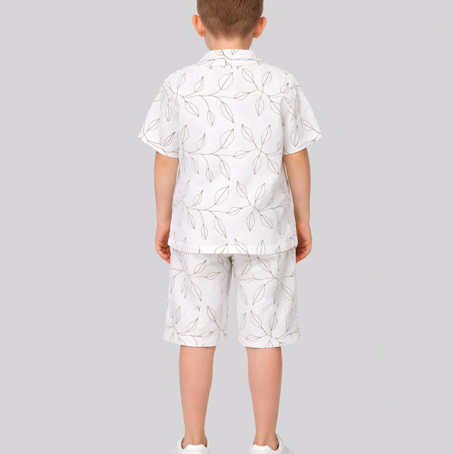 Boy's T-Shirt, Jacket & Short Set – image 2
