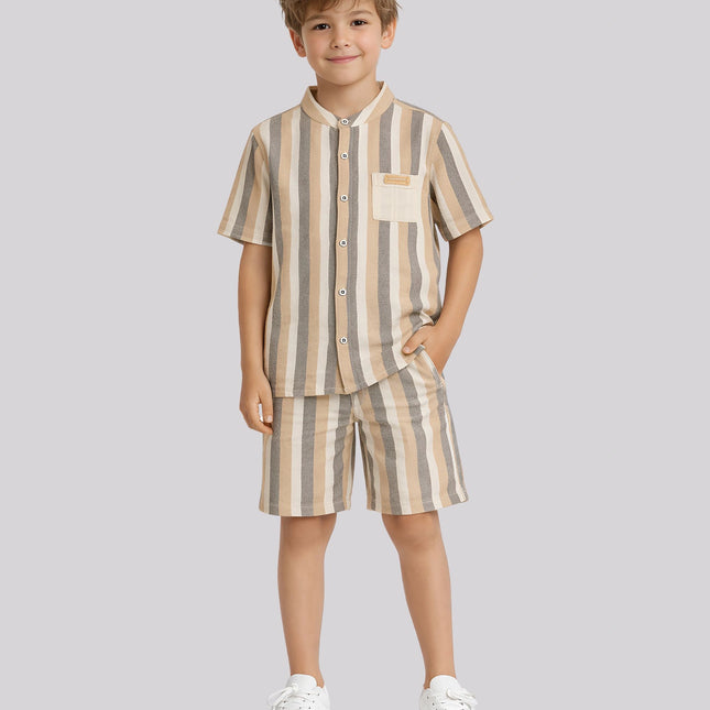 Boy's Shirt & Short Set