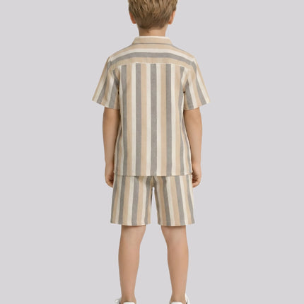 Boy's Shirt & Short Set – image 2