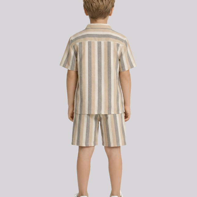 Boy's Shirt & Short Set – image 2