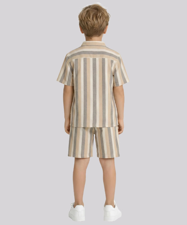 Boy's Shirt & Short Set – image 2