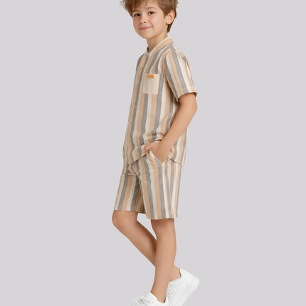 Boy's Shirt & Short Set – image 3
