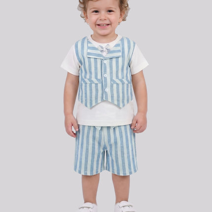 Baby Boy's T-Shirt & Shorts Set