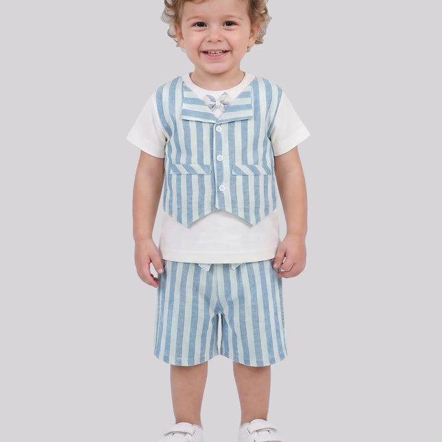Baby Boy's T-Shirt & Shorts Set