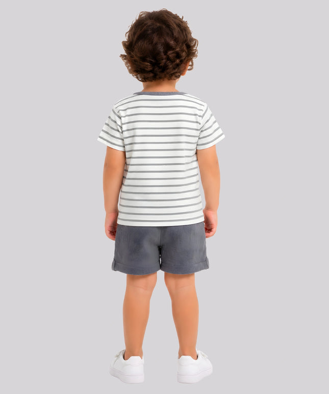 Baby Boy's T-Shirt & Short Set – image 2