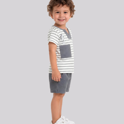 Baby Boy's T-Shirt & Short Set – image 3