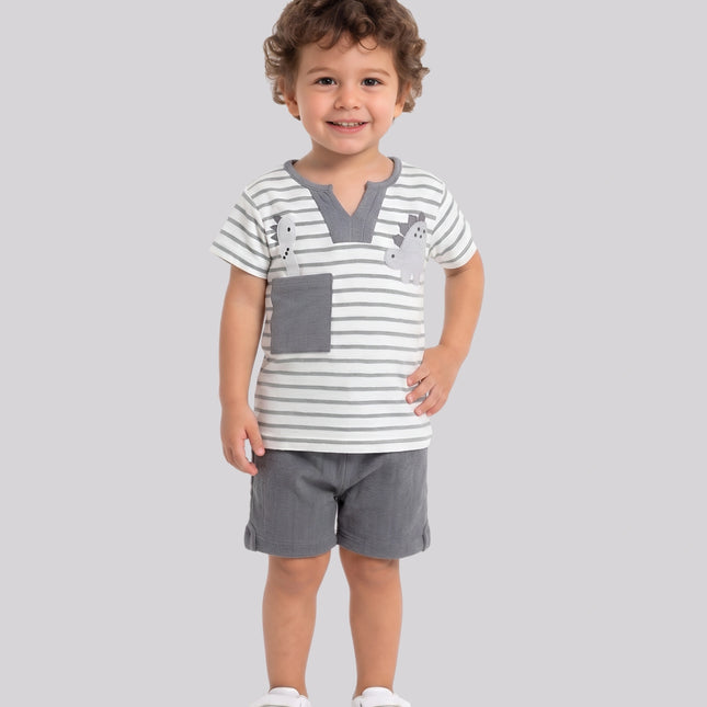 Baby Boy's T-Shirt & Short Set