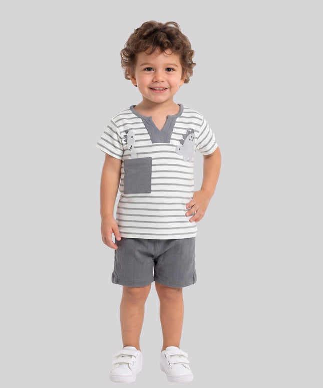 Baby Boy's T-Shirt & Short Set